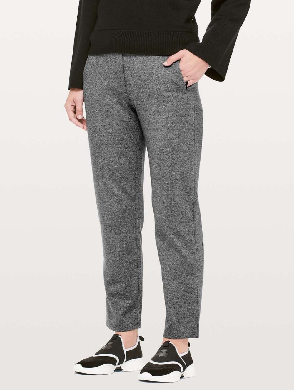 Lululemon On The Move Pant Ponte *28" Heathered Core Dark Grey